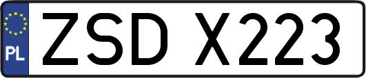 ZSDX223
