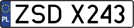 ZSDX243