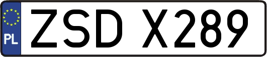 ZSDX289