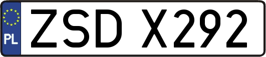 ZSDX292