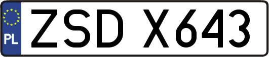 ZSDX643