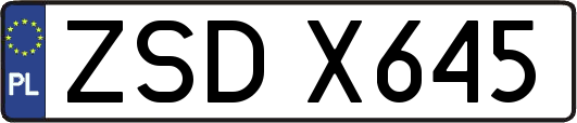 ZSDX645