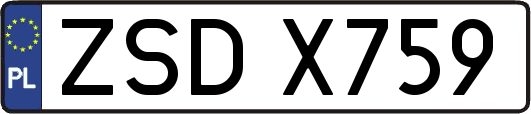 ZSDX759
