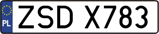 ZSDX783