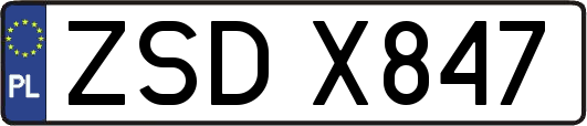 ZSDX847
