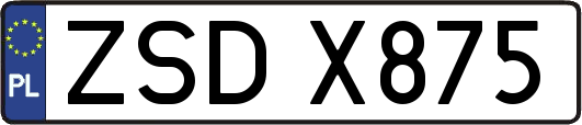 ZSDX875