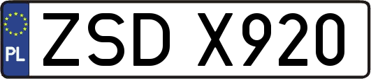 ZSDX920