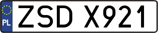 ZSDX921