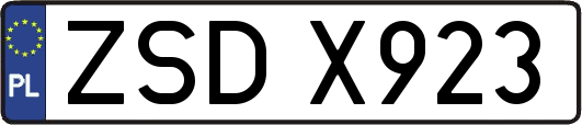 ZSDX923