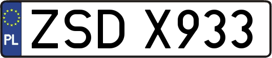 ZSDX933