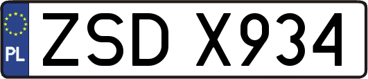 ZSDX934