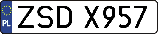 ZSDX957