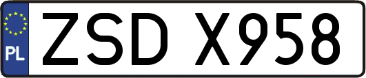 ZSDX958