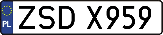ZSDX959