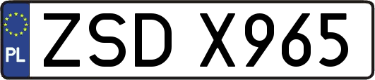 ZSDX965