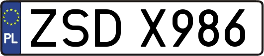 ZSDX986
