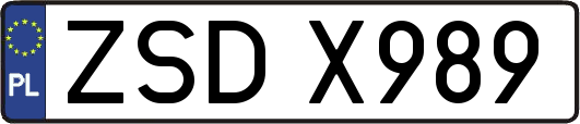ZSDX989