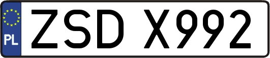 ZSDX992