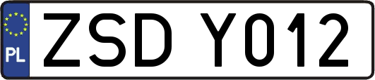 ZSDY012