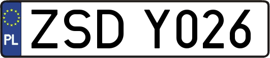 ZSDY026