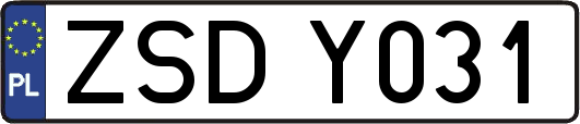 ZSDY031
