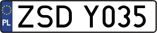 ZSDY035
