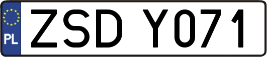 ZSDY071