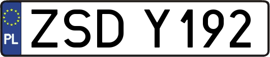 ZSDY192