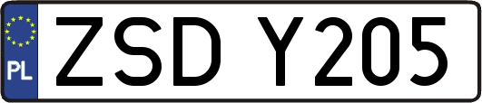 ZSDY205