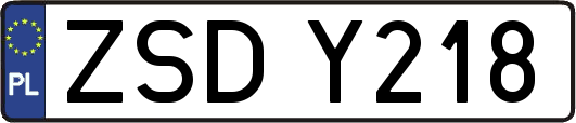 ZSDY218