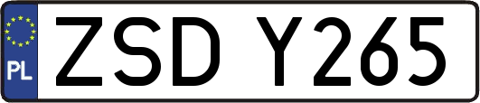 ZSDY265