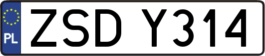 ZSDY314
