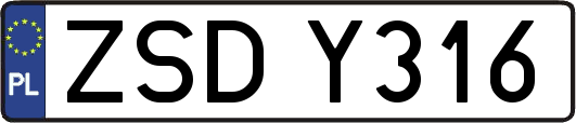 ZSDY316