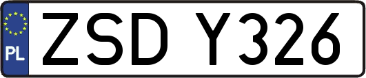 ZSDY326