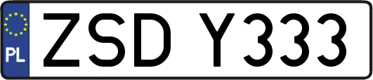 ZSDY333