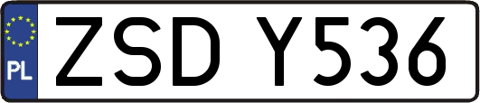 ZSDY536