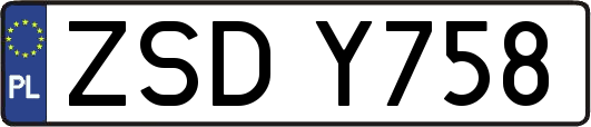 ZSDY758