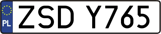 ZSDY765