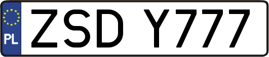 ZSDY777