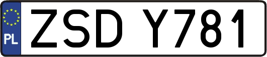 ZSDY781