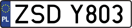 ZSDY803