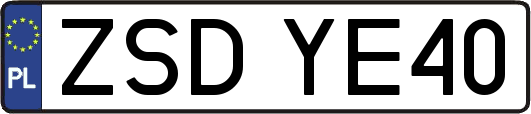 ZSDYE40