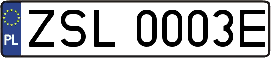 ZSL0003E