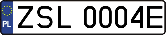 ZSL0004E