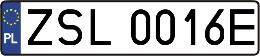 ZSL0016E