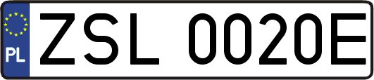 ZSL0020E