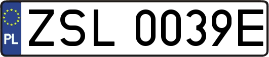 ZSL0039E