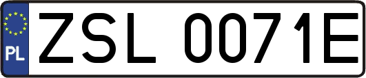 ZSL0071E