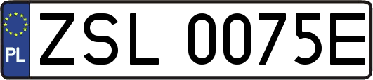 ZSL0075E