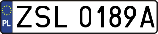 ZSL0189A